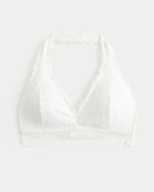 white bralette hollister