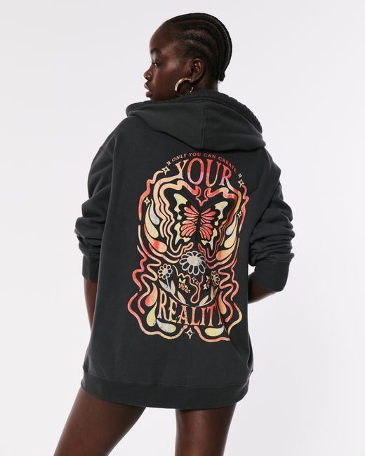 Hollister full zip hoodie best sale