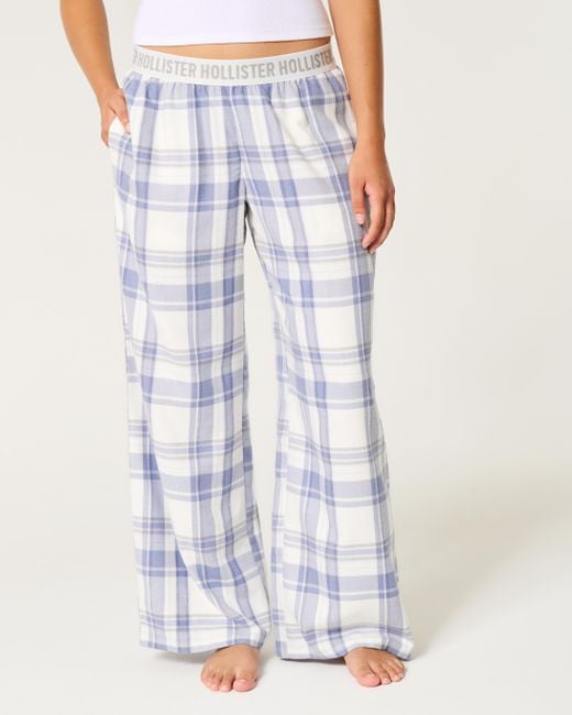 Hollister 24 7 Baggy Pajama Pants in Blue Lyst UK