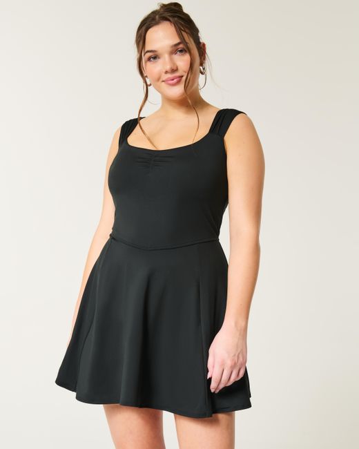 Hollister Black Gilly Hicks Active Cinch Dress