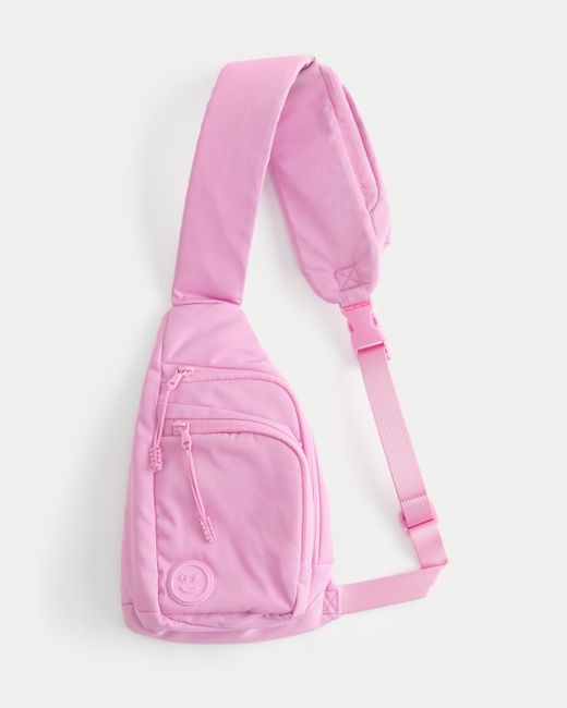 Hollister Pink Gilly Hicks Crossbody Bag