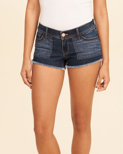 Hollister Low-rise Denim Short-shorts 