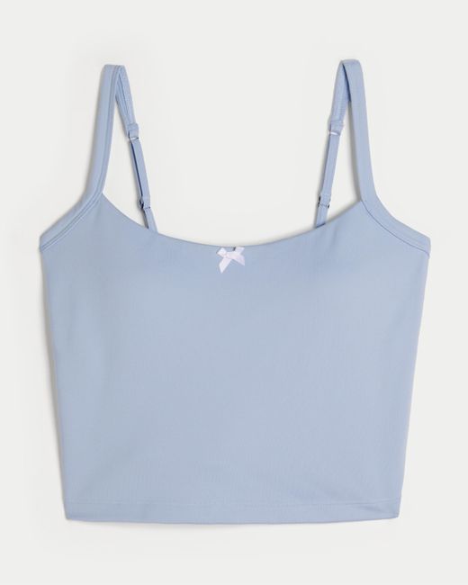 Hollister Blue Gilly Hicks Active Recharge Bow Cami