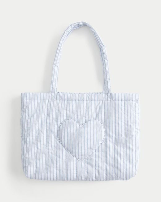 Hollister White Sleepover Bag