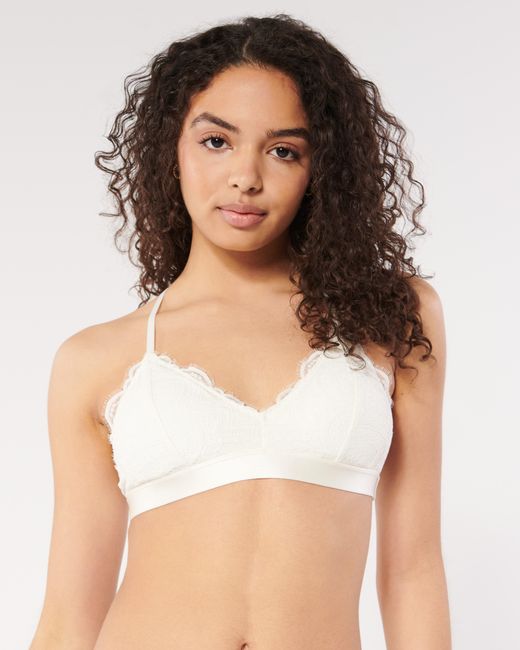 gilly hicks lace triangle bralette