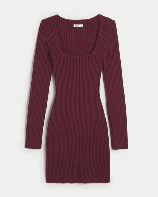 Hollister on sale maroon sweater