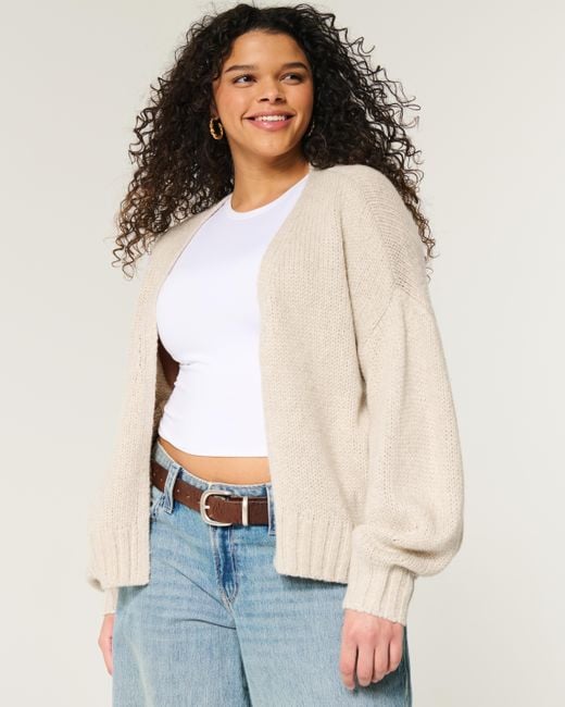 Hollister Natural Easy No-close Cardigan