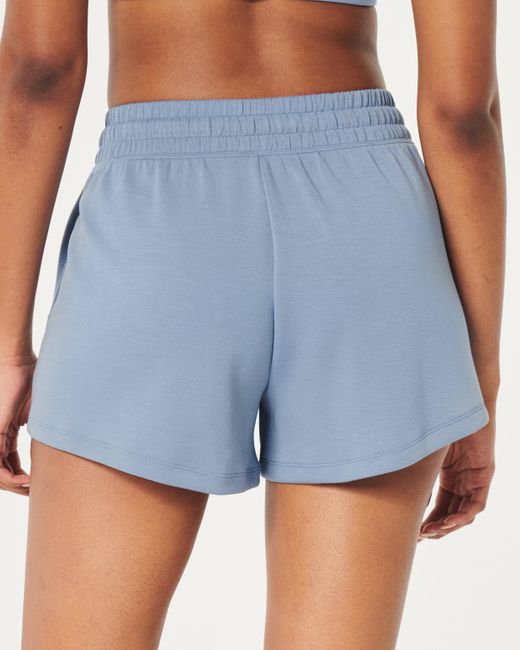 Hollister Blue Gilly Hicks Active Cooldown Shorts