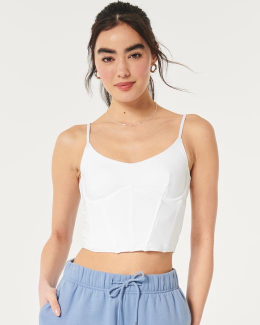 Hollister White Gilly Hicks Energize Bustier