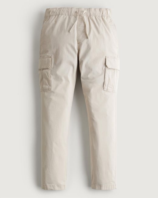 Hollister Natural Slim Cargo Pull-on Pants for men