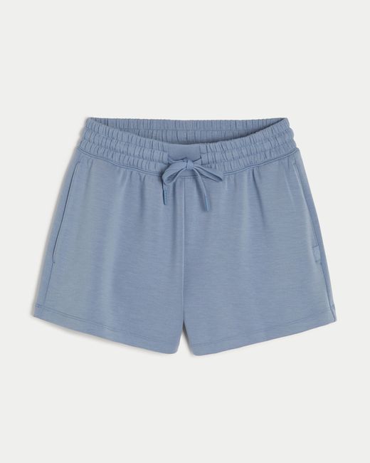 Hollister Blue Gilly Hicks Active Cooldown Shorts