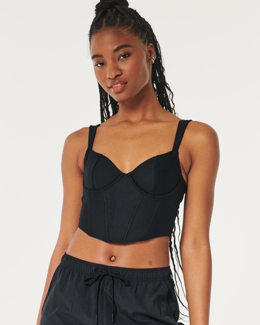 Hollister Black Gilly Hicks Recharge Bustier