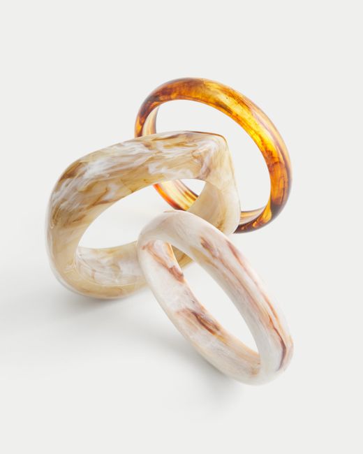 Hollister Metallic Bangle 3-pack