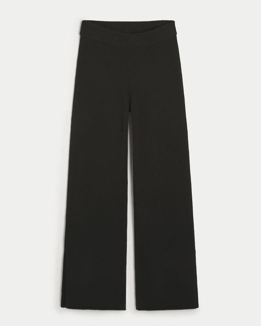 Hollister Black Gilly Hicks Sweater-knit Pants