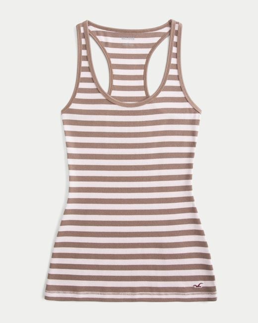 Hollister Multicolor Icon Racerback Tank