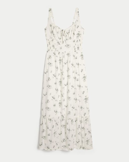 Hollister White Hollister Sofia Maxi Dress