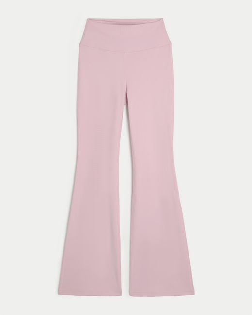 Hollister Pink Gilly Hicks Active Recharge Flare Leggings