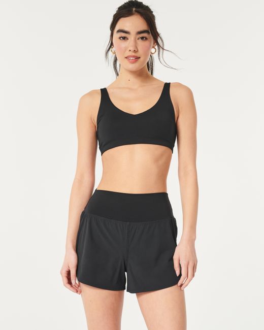 Hollister Black Gilly Hicks Active Laufshorts