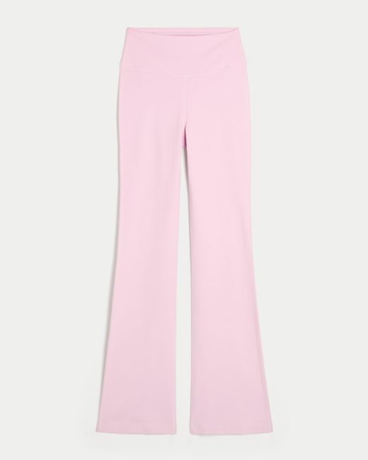 Hollister Pink Gilly Hicks Active Recharge Bootcut Leggings