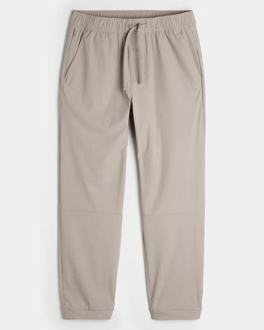 Hollister Gray Relaxed All-day Taper Pants for men