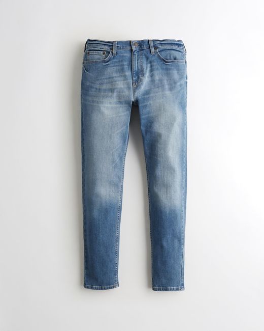 Hollister Tapered Jeans mit Hollister Epic Flex in Blue für Herren