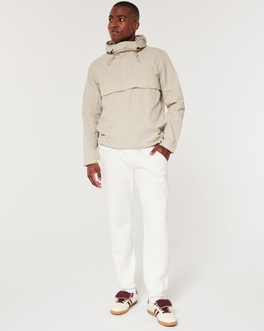 Hollister Natural All-weather Nylon Jacket for men