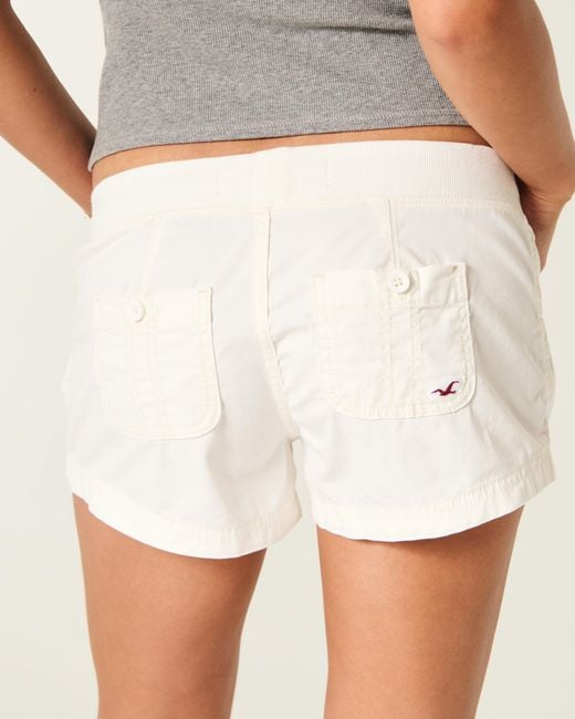 Hollister Natural Hollister Remi Poplin Shorts