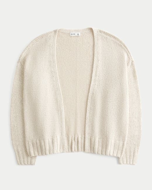 Hollister Natural Easy No-close Lace Sleeve Cardigan