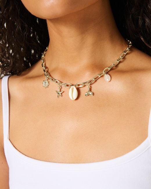 Hollister Natural Charm Necklace