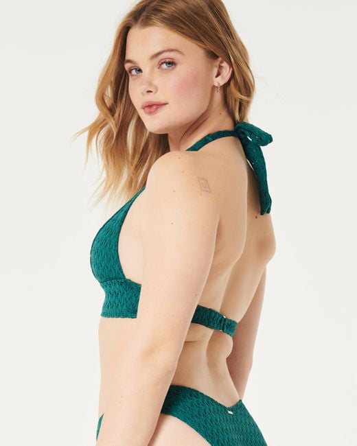 Hollister neon bikini top