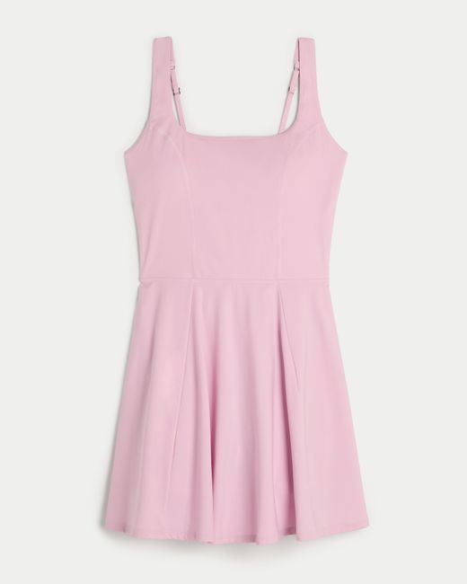 Hollister Pink Gilly Hicks Active Skater Dress