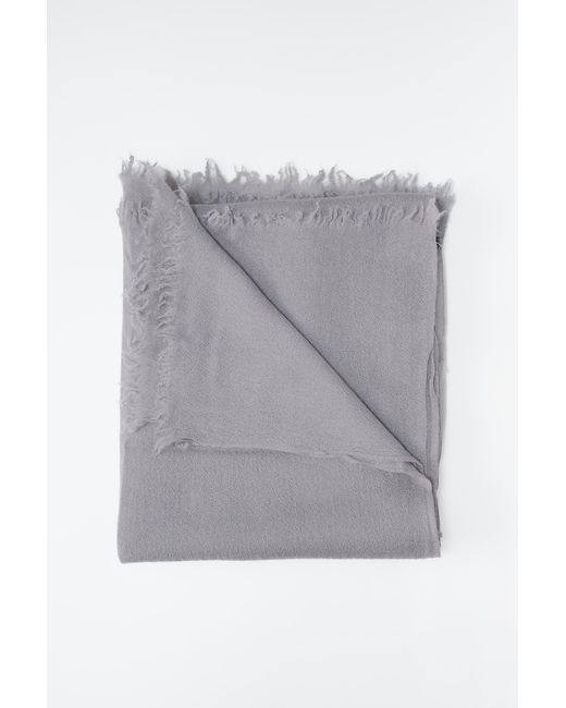 Private 0204 Open Large Scarf in Gray | Lyst