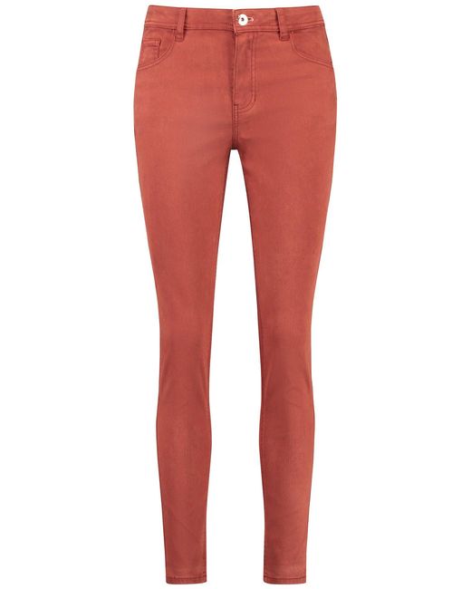 Taifun Red Skinny jeans im 5-pocket-stil lyocell