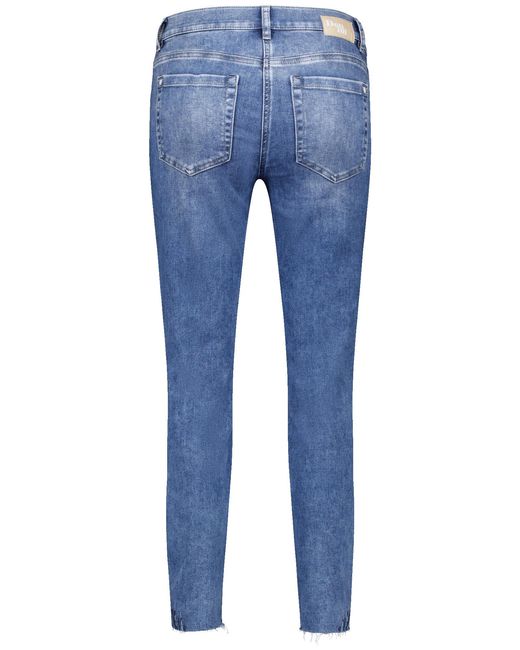 Gerry Weber Blue Jeans sol꞉ine best4me cropped mit dekor baumwolle