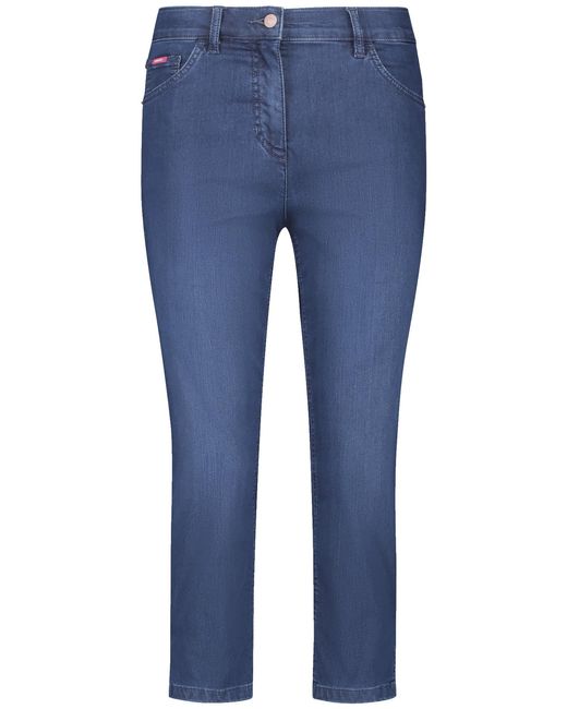Gerry Weber Blue 3/4 jeans sol꞉ine best4me high light baumwolle