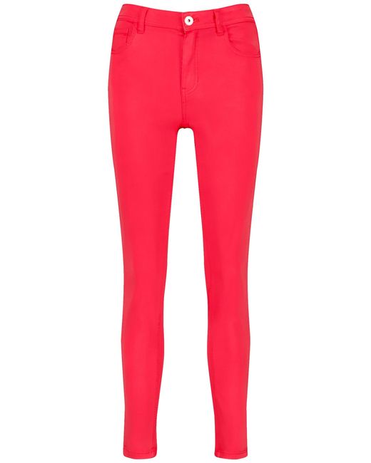 Taifun Red Skinny jeans im 5-pocket-stil lyocell
