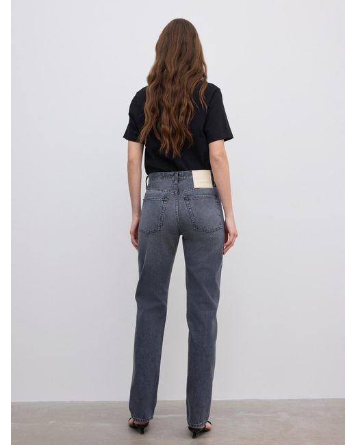 House of Dagmar Blue Straight Leg Denim
