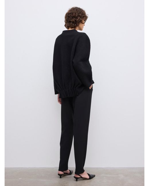 House of Dagmar Blue Long Wool Cardigan