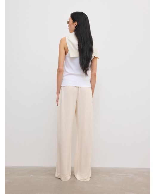 House of Dagmar Natural Jersey Trousers
