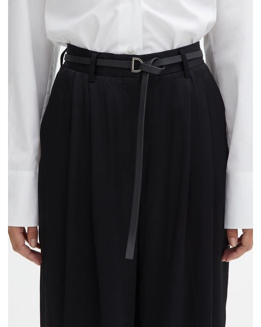 House of Dagmar White Thin Dagmar Belt
