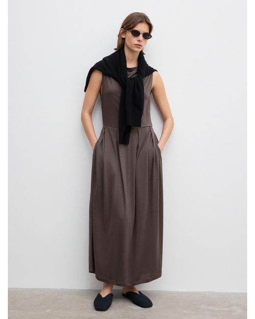 House of Dagmar Multicolor Square Neck Dress