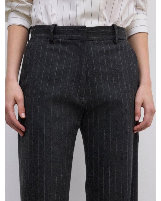 House of Dagmar White Classic Suit Trouser