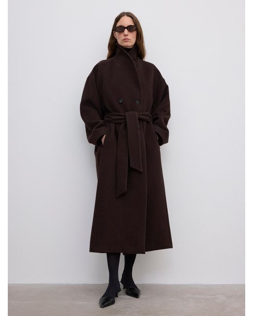 House of Dagmar Multicolor Relaxed Wool Coat