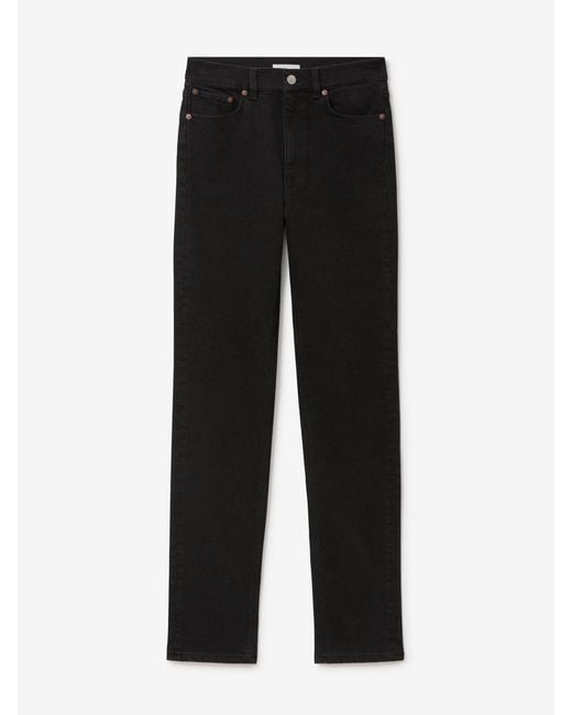 House of Dagmar Black Slim Fit Denim