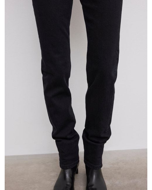 House of Dagmar Black Slim Fit Denim