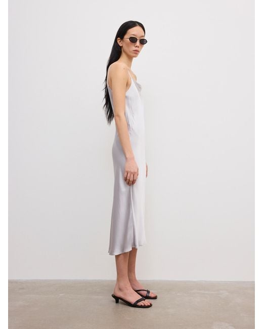 House of Dagmar White Camisole Midi Dress