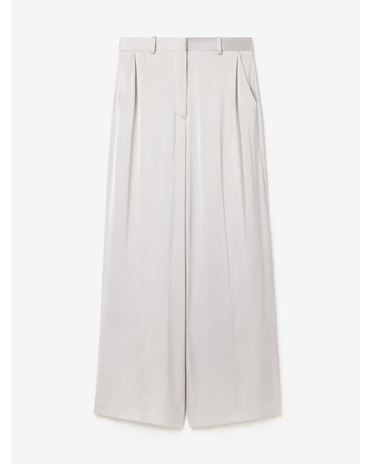 House of Dagmar White Wide Leg Trousers