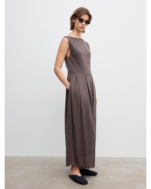 House of Dagmar Multicolor Square Neck Dress