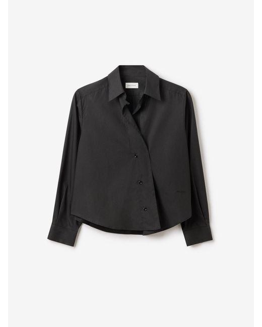 House of Dagmar White Cropped Shirt