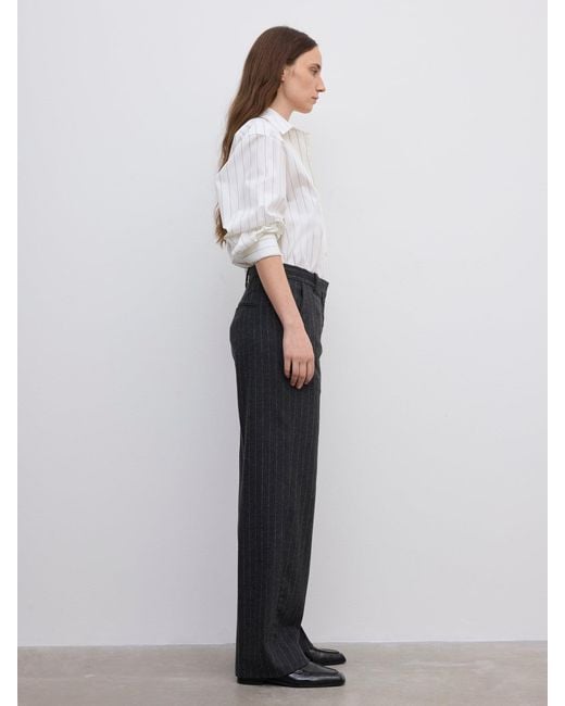 House of Dagmar White Classic Suit Trouser